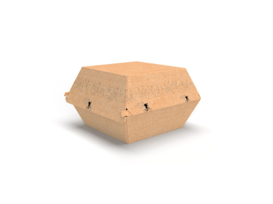Boite burger delivery 117x118x74mm (200U)