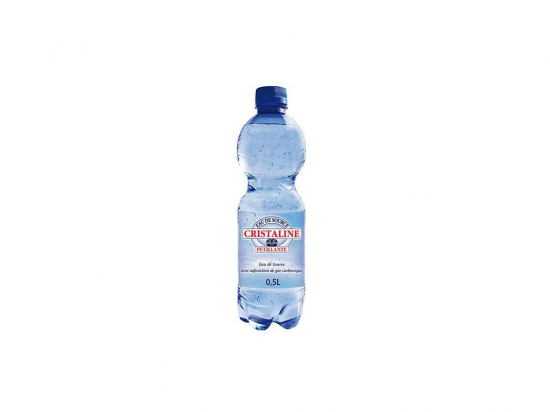 Eau pétillante cristaline (50cl x24)