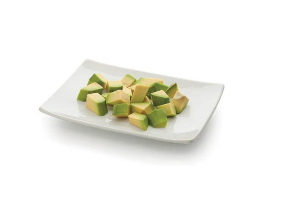 Avocats cubes 15x15mm 1Kg - Surgelé