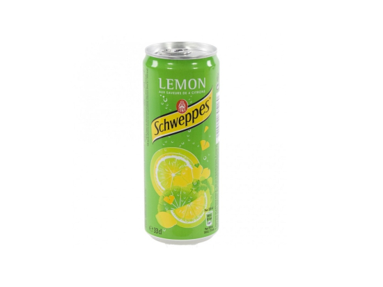 SCHWEPPES LEMON (boite slim 33cl x24)