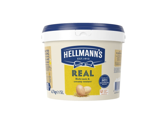 Mayonnaise real seau 5L - HELLMANN'S