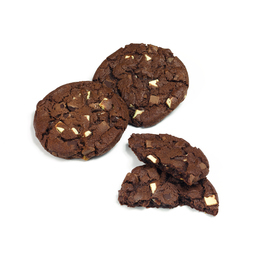 Cookie triple chocolat individuel (80g x46) - Surgelé