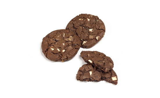 Cookie triple chocolat individuel (76gx 30) - Surgelé