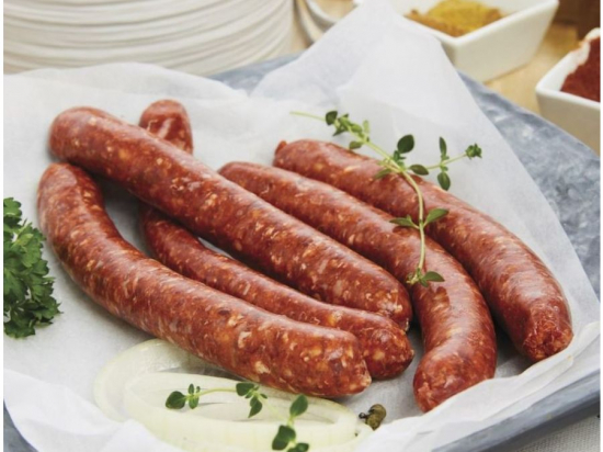 Merguez véritable boeuf mouton boyau naturel (50g env x20) - mdd