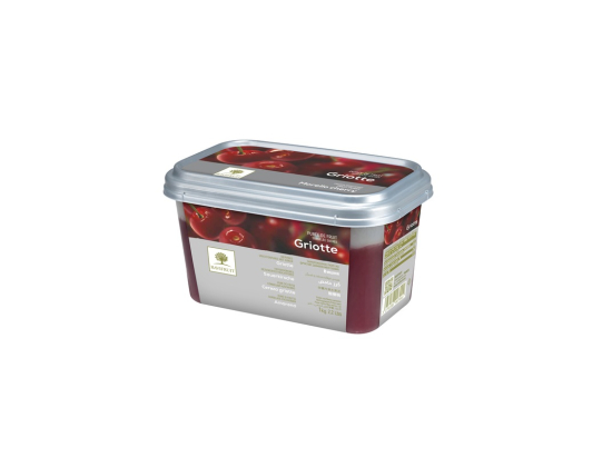 Purée cerise noire 100% fruit 1Kg - RAVIFRUITS - Surgelé