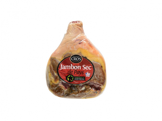 Jambon sec de pays désossé 5.3Kg - CROS