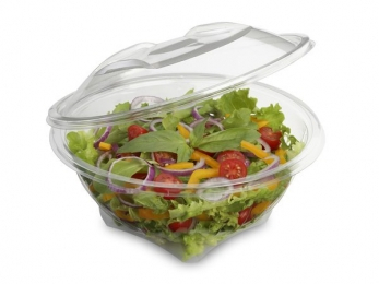 Bol salade avec couvercle 750cc sachet (50U)x4 - ALPHA FORM