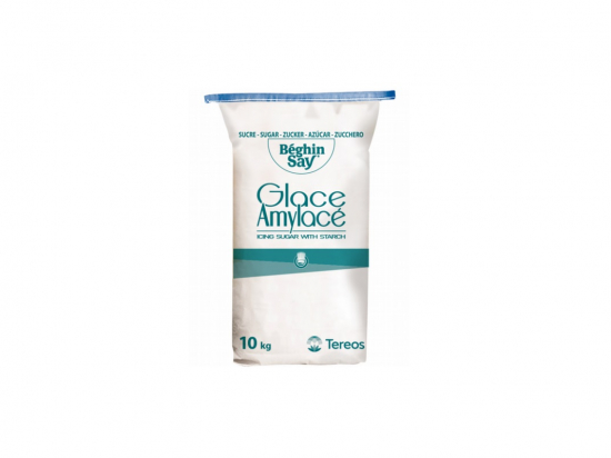 Sucre glace Amylacé sachet 10Kg - BEGUIN SAY