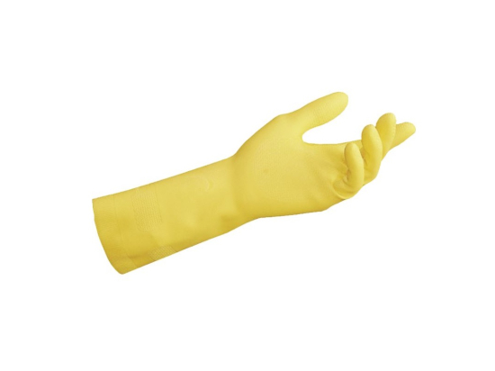 Gant latex ménage TM jaune (sachet 12PR) - MUTEXIL