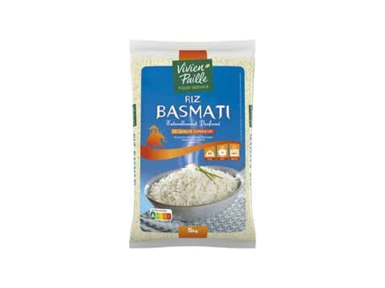Riz basmati 5Kg - VIVIEN PAILLE