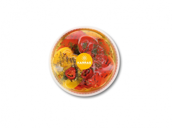 Poivrons grillés rouge/jaune 1Kg - KARRAS