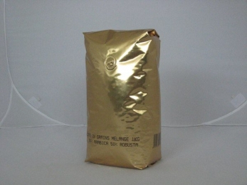 Café en grain 50% Arabica 50% Robusta paquet 1Kg