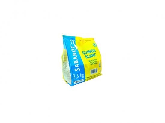 Quinoa blanc sachet 2.5Kg hors UE - SABAROT