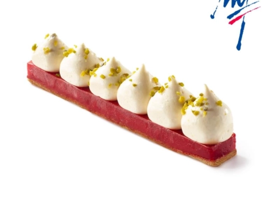 Patisseries - Secret glacé fraise bergamote 85g x16 - Création Philippe Urraca