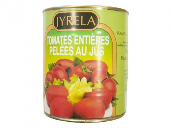 Tomate entière pelée au jus boite 4/4 765g PNE 476g