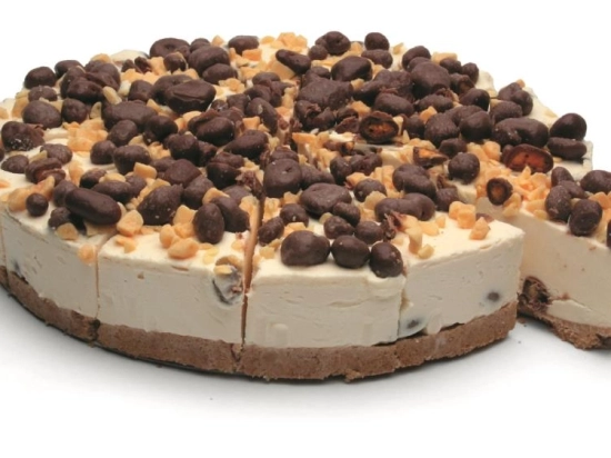 Patisseries à partager - Cheesecake honeycomb prédécoupé 14 parts (1980g x1)