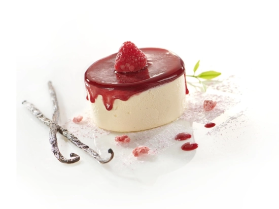 Soufflés glacés - Soufflé vanille framboise 85g x12