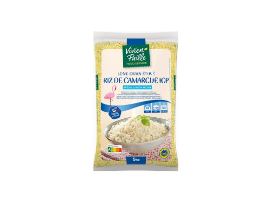Riz long étuvé IGP Camargue sachet 5Kg - VIVIEN PAILLE