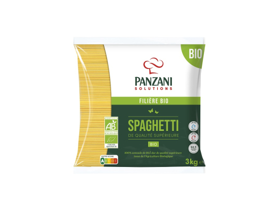 Pate spaghetti BIO qualité supérieure sac 3Kg - PANZANI