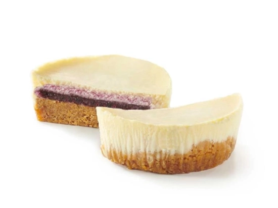 Patisseries individuelles - Cheesecake fruits rouges 90g x36
