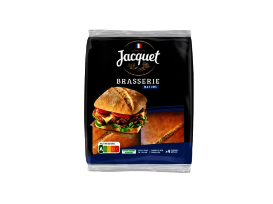Pain burger brasserie (paquet 330g x5) - JACQUET