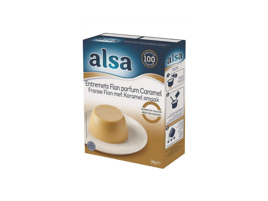 Préparation entremet flan caramel boite 1050g /100P - ALSA