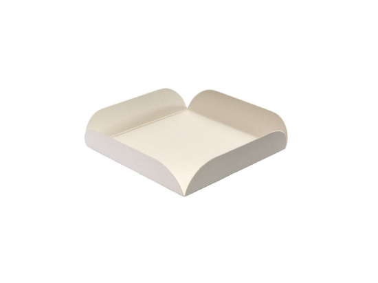 Carré rainé blanc 17x17cm (250U)