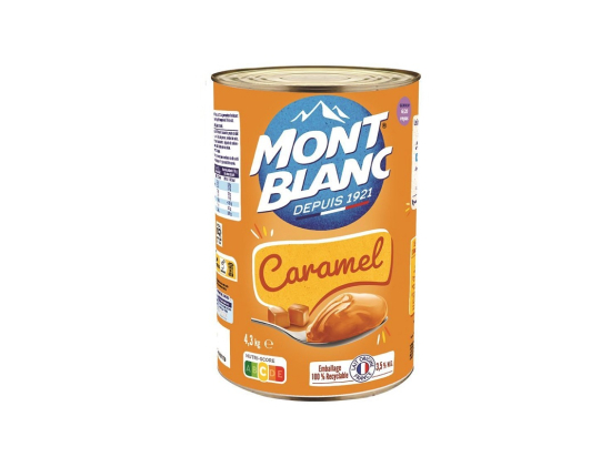 Crème dessert caramel boite 5/1 - MONT BLANC