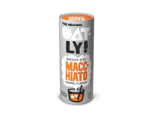 Oatly - Barista iced Macchiato caramel flavor BIO (235ml x12)