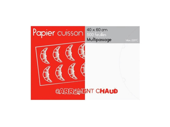 Papier cuisson 40x60 cm (colis 500U) - PUBLI EMBAL