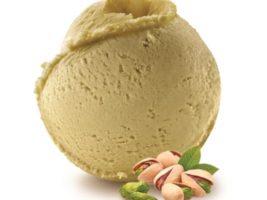 Glace pistache éclats 2.5L x1 - Création Philippe Faur