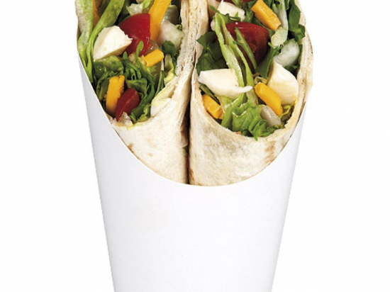 Pot à wraps carton blanc 155ml/5.5Oz (80x80x115mm) (x1200) (saladier bol)