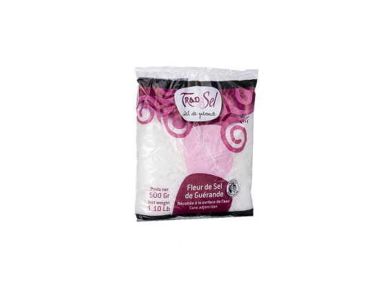 Sel fleur de Guérande IGP sachet 500g - TRADYSEL