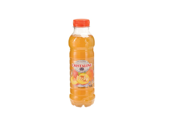 CRISTALINE PECHE (PET 50cl x24)