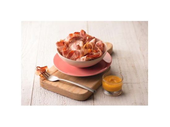 Tranchettes bacon crispy 500g (cuit) - Surgelé