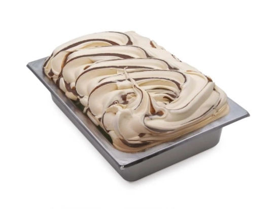 Glace - Banane marbré chocolat noisettes 7.5L x1