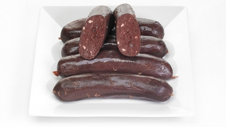 Boudin noir aux oignons supérieur à l'ancienne s/v VPF (125g x8) - mdd
