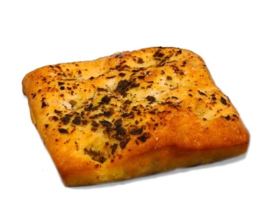 Pains & Petit-déjeuner - Foccacia ail et basilic 85g x60