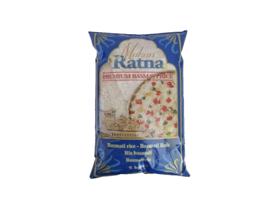 Riz basmati premium sac 5Kg - MAHAN RATNA