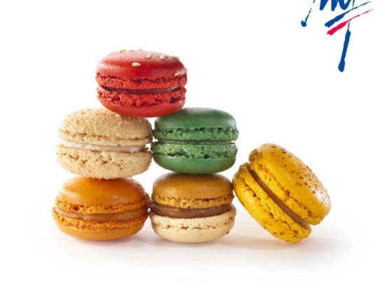 Panaché de macarons fruits 12g x48 - Création Philippe Urraca
