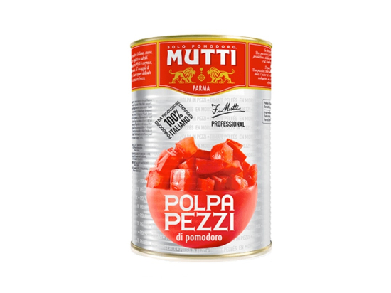 Tomate pulpe morceaux boite 5/1 - MUTTI