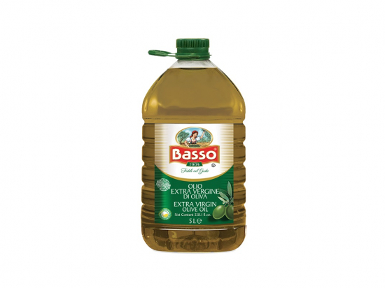 Huile d'olive extra vierge UE PET 5L - BASSO