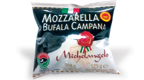 Mozzarella di Bufala en boule AOP 22%Mg 125g - MICHELANGELO