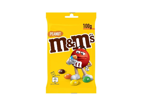 Bille chocolat cacahuette sachet (82g x16) - M&M'S