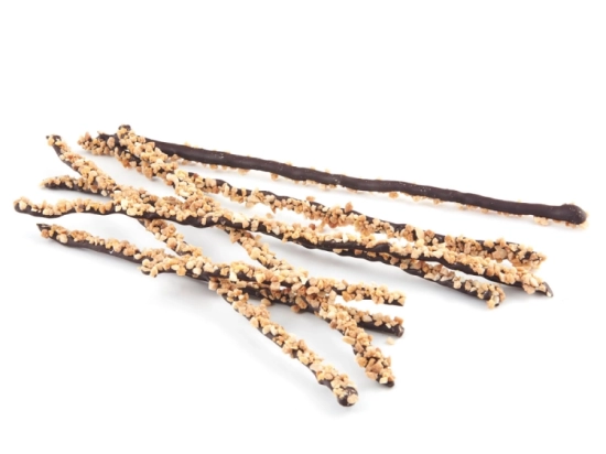 Confiseries - Batonnets de chocolat noir aux noisettes 10g x100