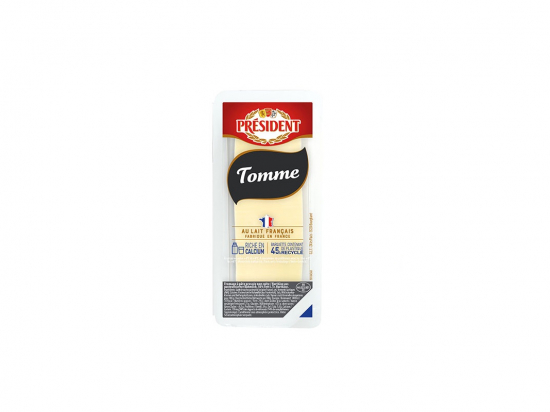Tomme de brebis tranchée barquette 400g - PRÉSIDENT
