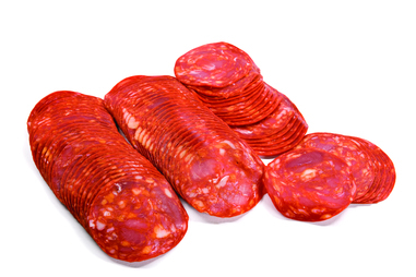 Chorizo cular tranché (76x 6.5g) 500g env