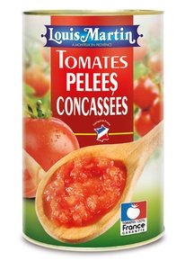 Tomate pélée concassée 5/1 - LOUIS MARTIN