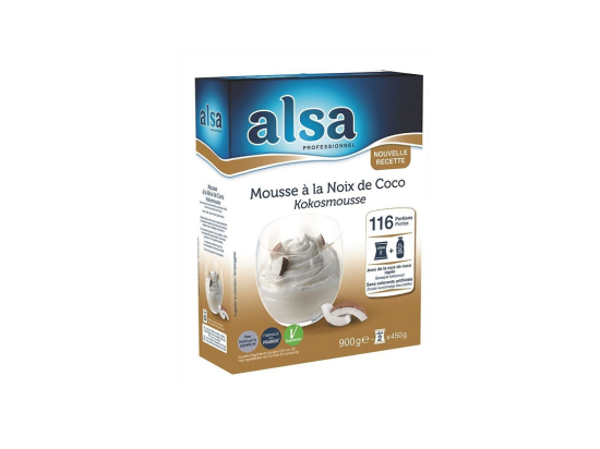 Préparation mousse noix coco boite 900g /8.5L - ALSA