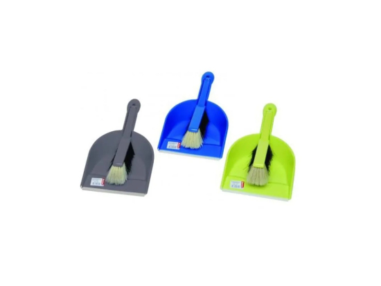 Ensemble pelle poussière plastique + balayette - BROSSERIE THOMAS